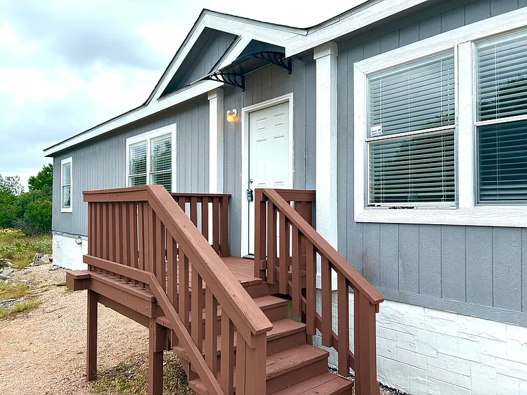 Freshly Painted Steps