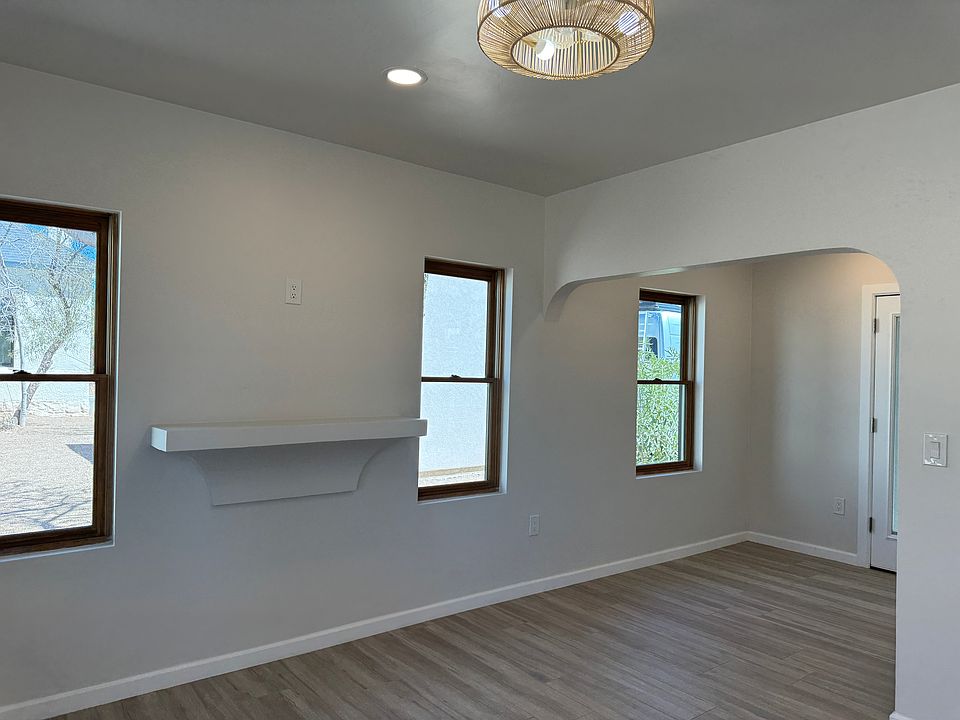 Living Room with shelf for that big screen TV
