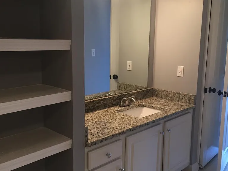 Bedroom 2 bath, new granite vanity