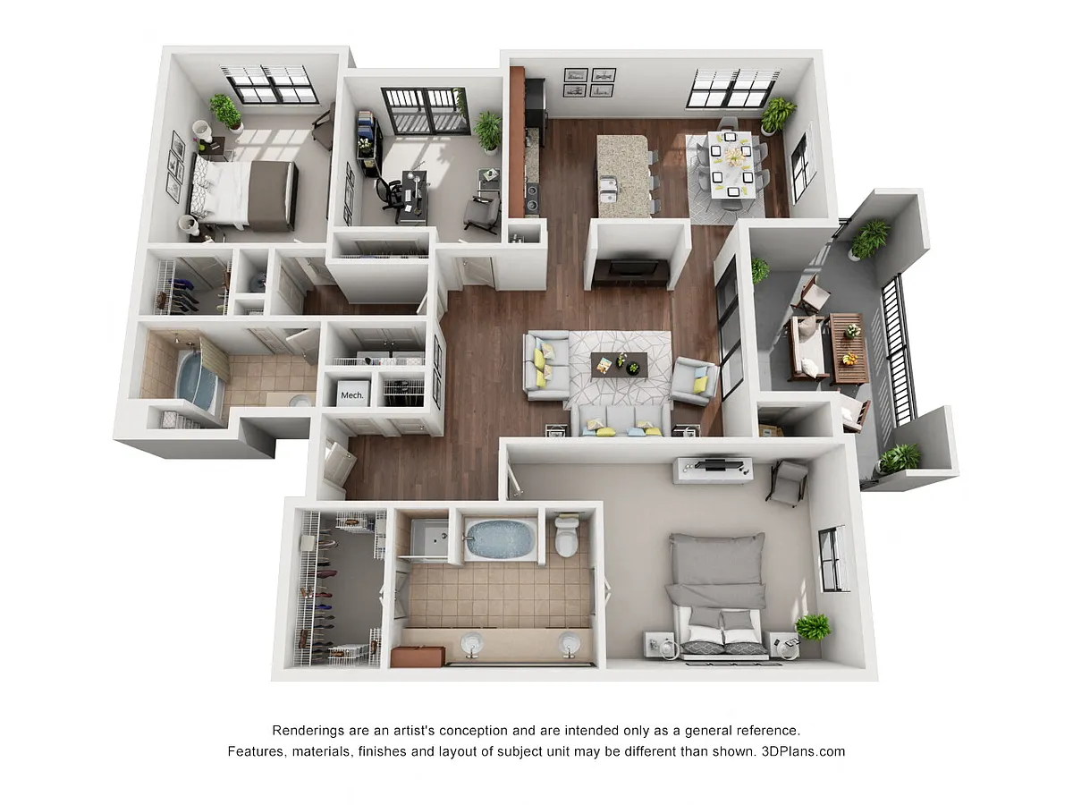 Floor plan C1