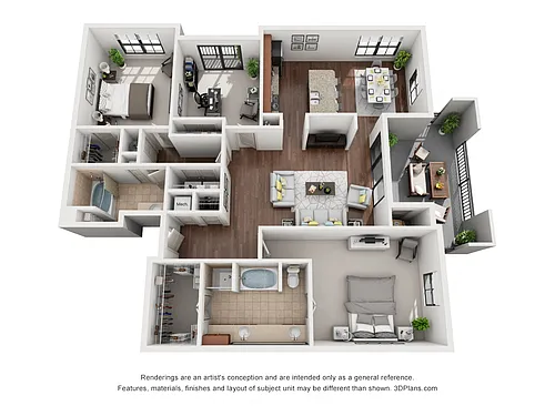 Floor plan C1