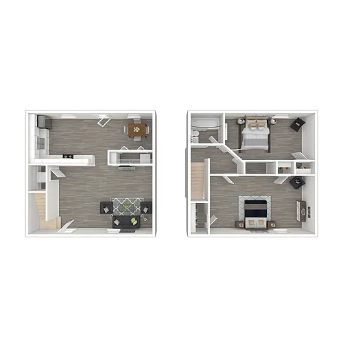 Floor plan 2 X 1