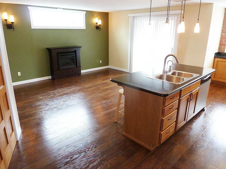 Electric Fireplace, Balcony off Living
