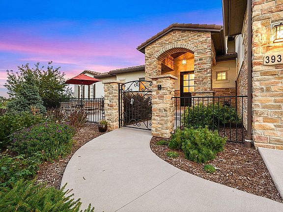 Gated Entry and Courtyard
