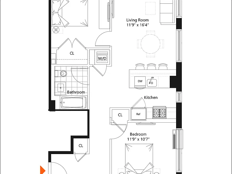 4107 Crescent St #4E — Photo 2
