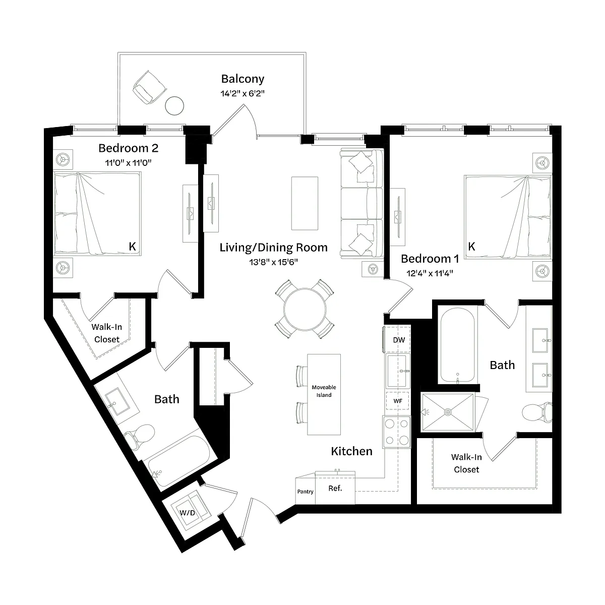 Floor plan B3