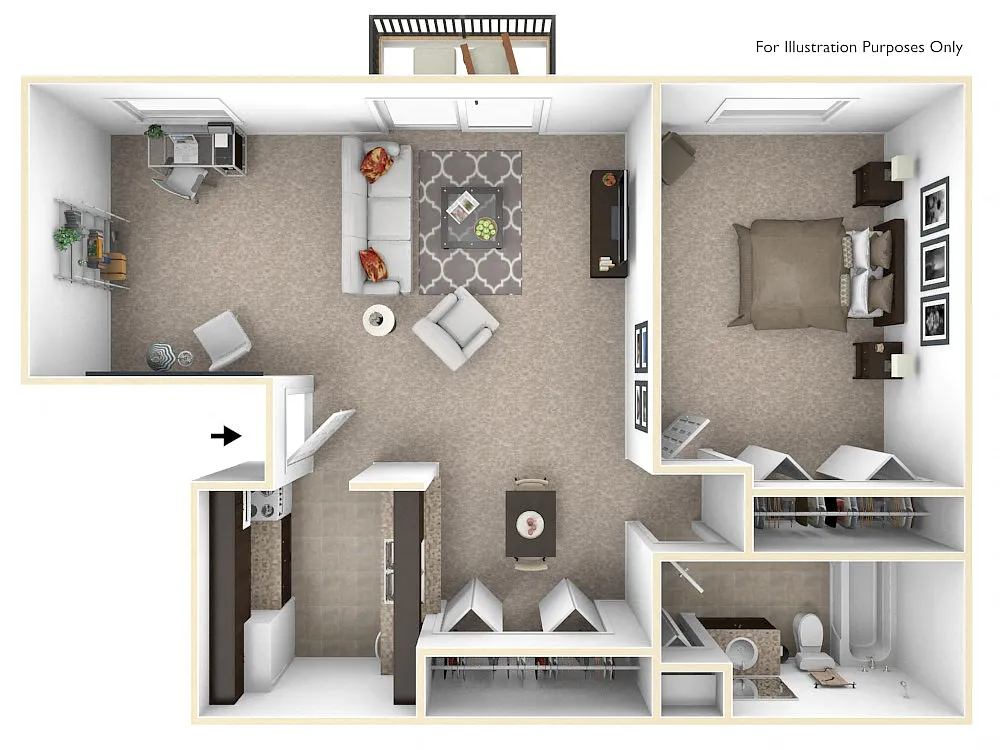 Floor plan Primrose Deluxe