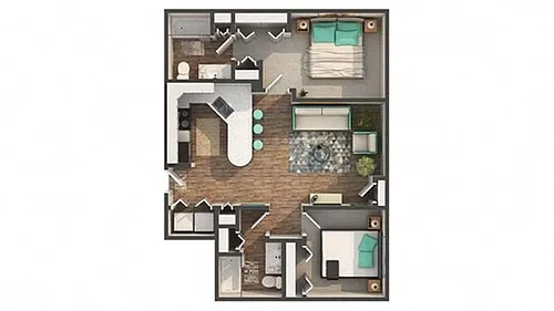 Floor plan The Emerald