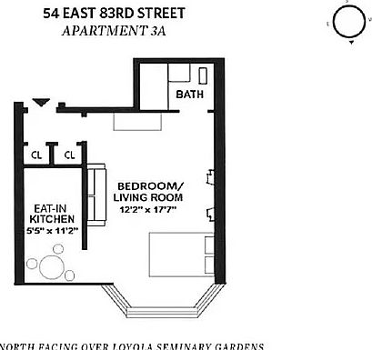 2nd image of 54 E 83rd St APT 3A