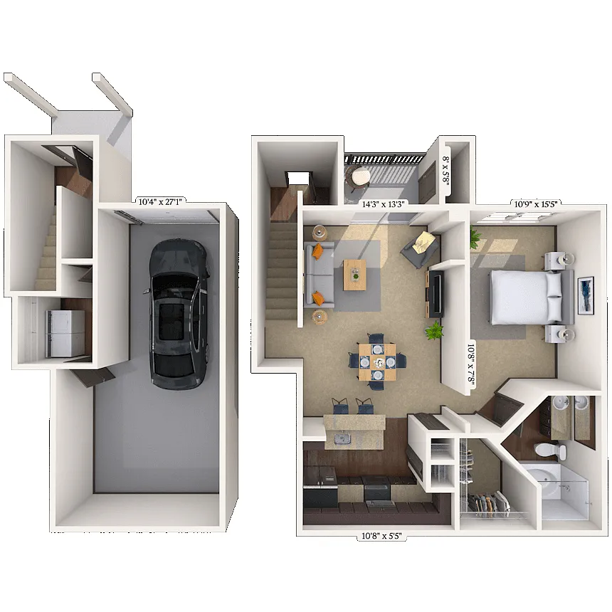 Floor plan 11C