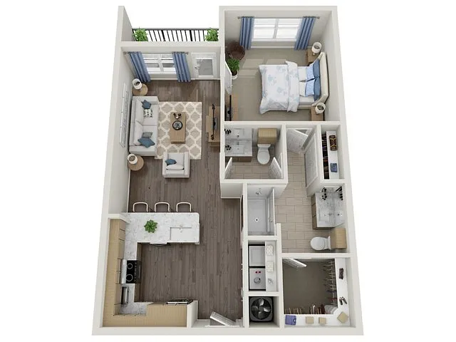 Floor plan B1