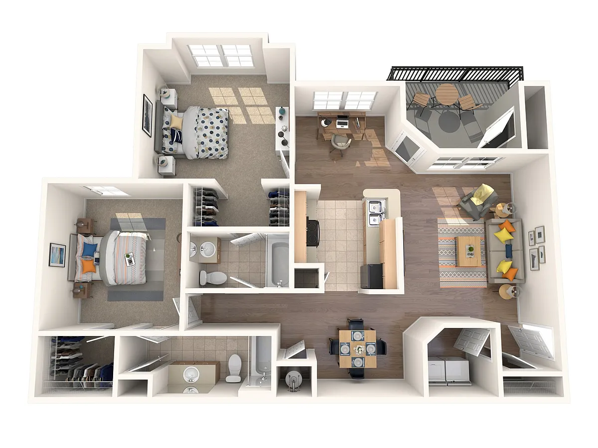 Floor plan 2AR