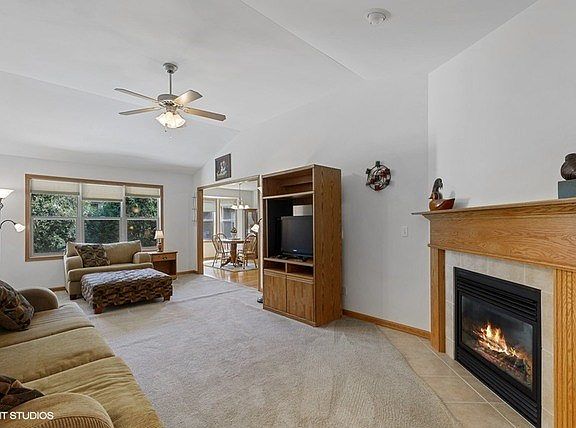 Ceiling fan and light!