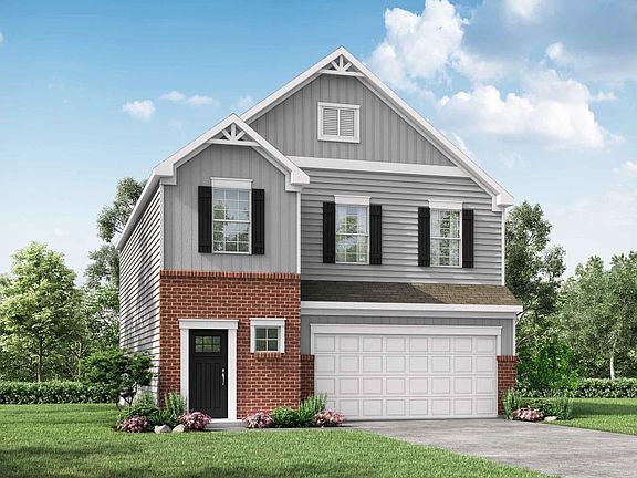 Elevation A Opt. Partial Brick Front
