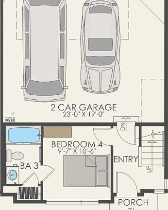 First Floor 4 br 3.5 ba