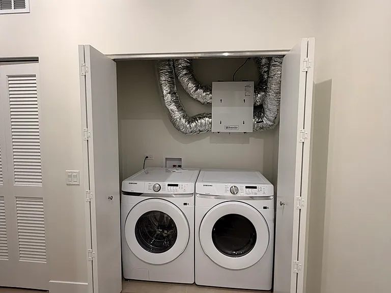washer and dryer