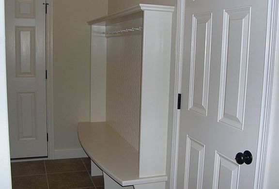 The Rowan Family Foyer with tile