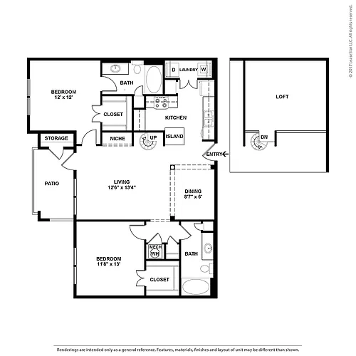 Floor plan Plan 5 Loft