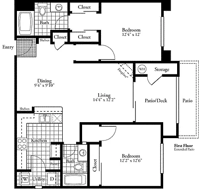 Floor plan The Hollyhock