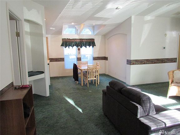 A nice open living space with blended living and dining room. 