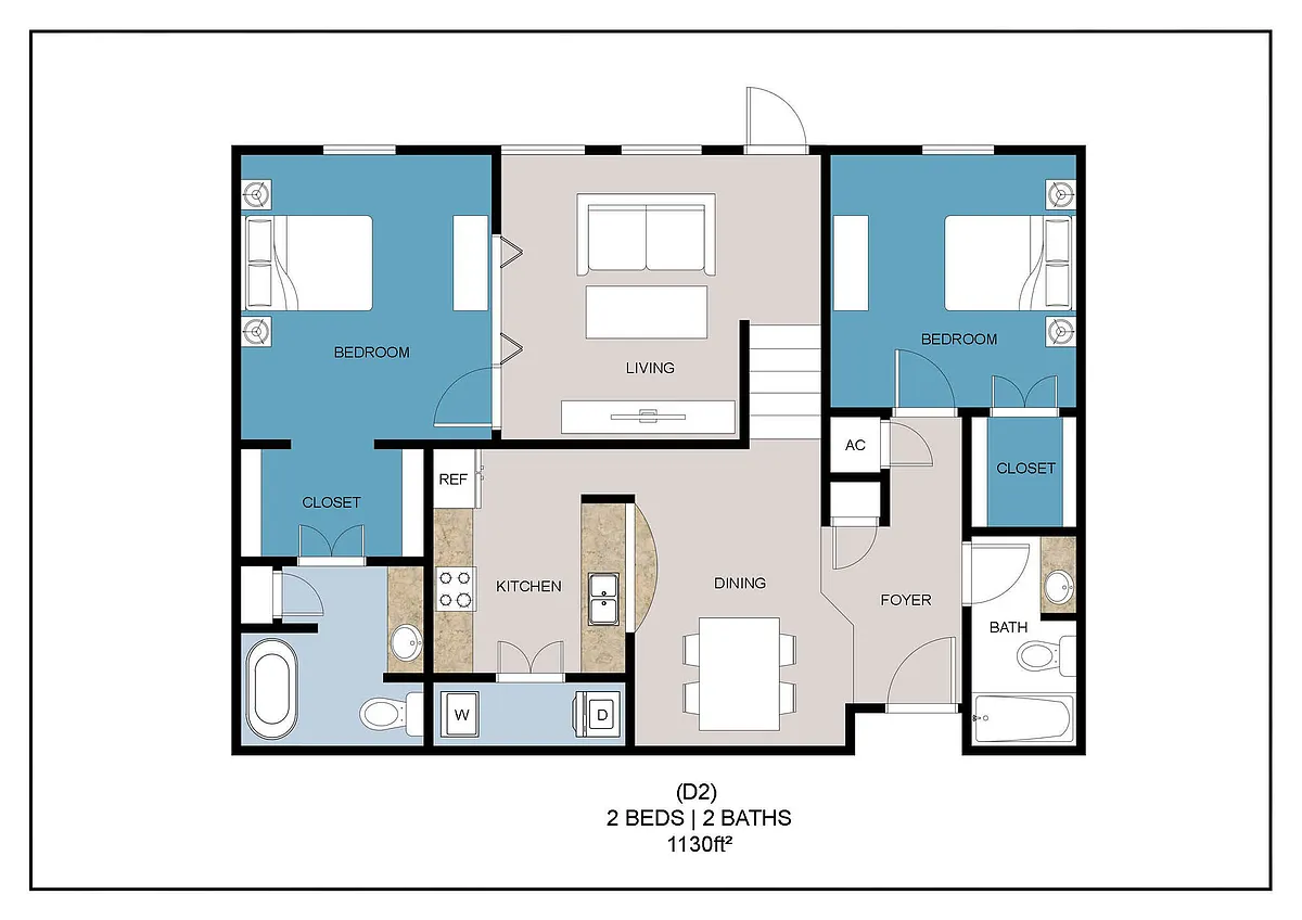 Floor plan D2