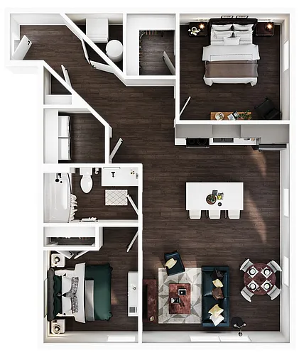 Floor plan 411