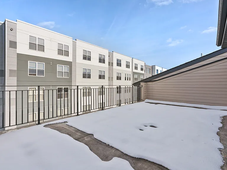 rooftop deck, accessible from top floor flex space