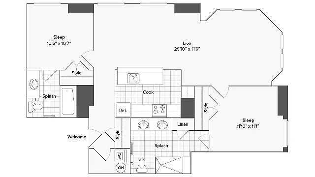 Floor plan Chesapeake