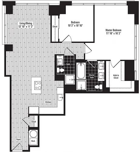 Floor plan N B04