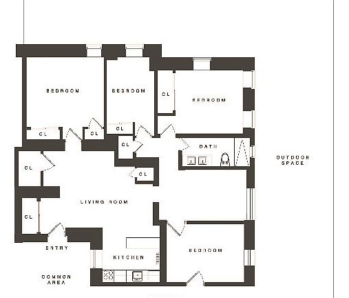 2nd image of 30-44 32nd St #Garden11