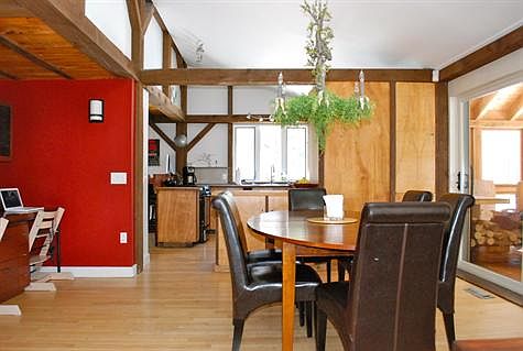 GREAT ROOM TO KITCHEN AND COMPUTER DESK