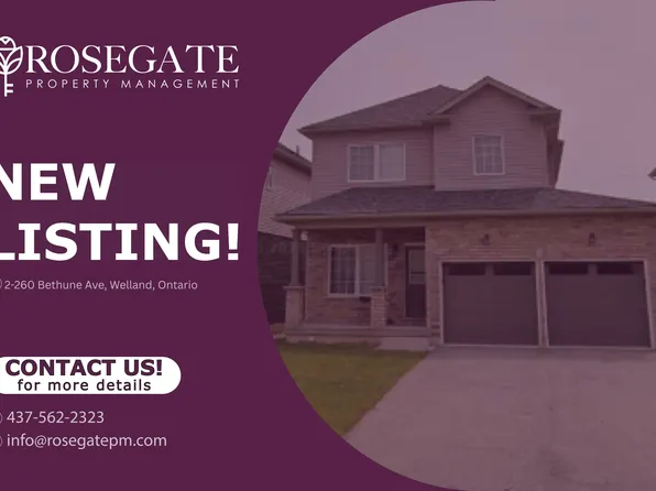 260 Bethune Ave #2, Welland, ON L3B 0H6