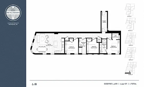 Floor plan Godfrey