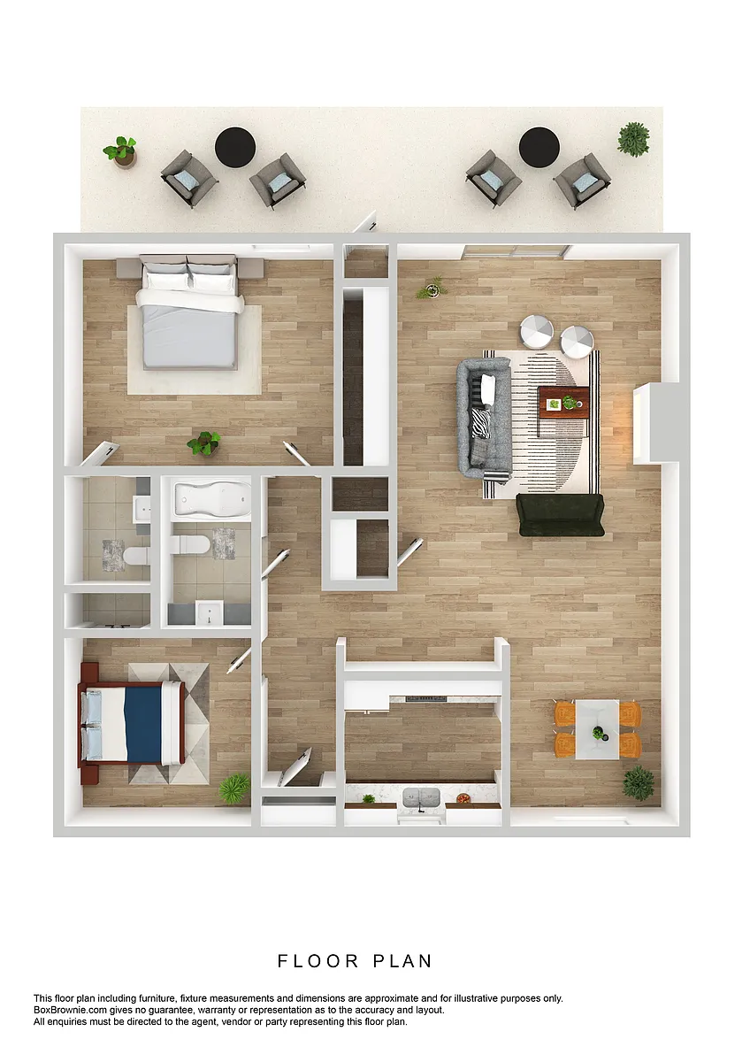 Harbor Floorplan - Bear Creek North