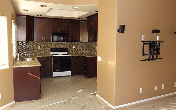 Kitchen opens to the Family Room