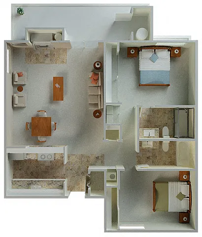 Floor plan Palomino Interior