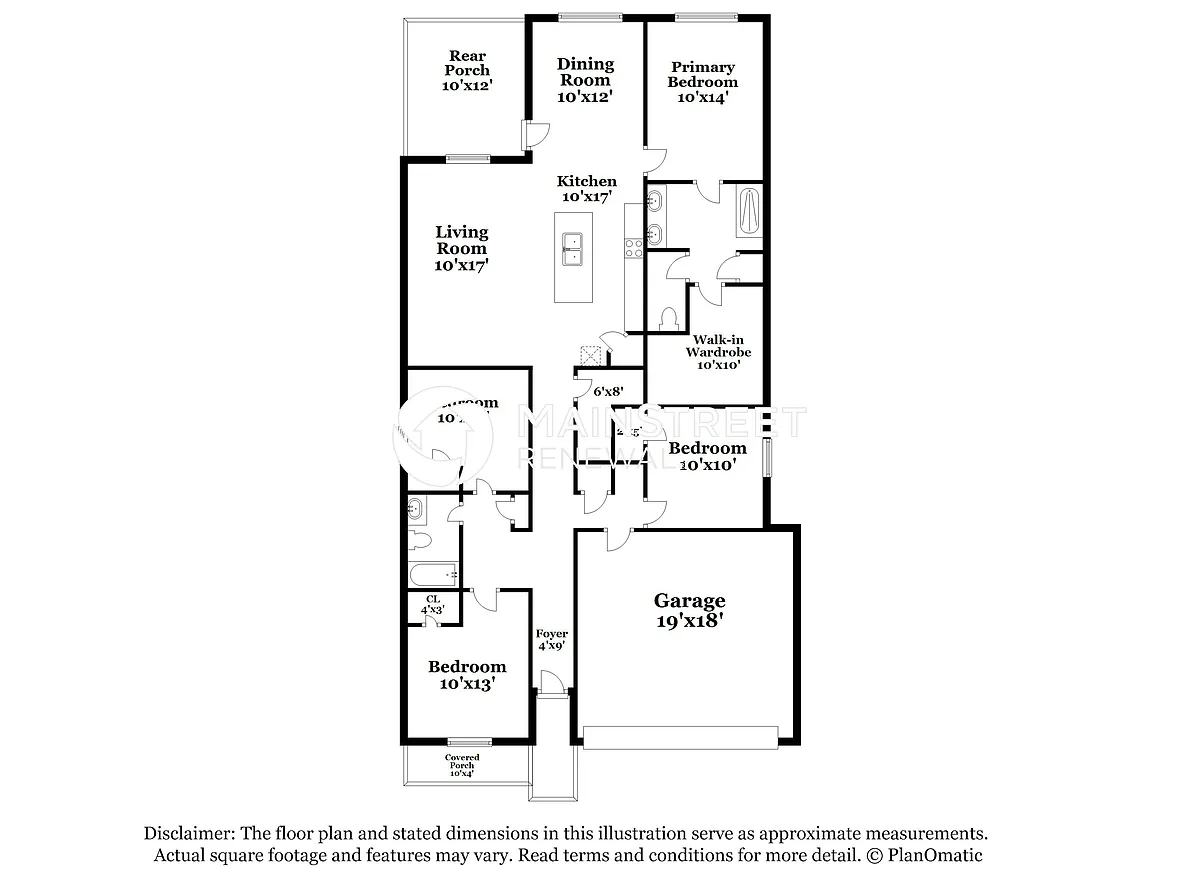Floor Plan - 2520 Shakopee St