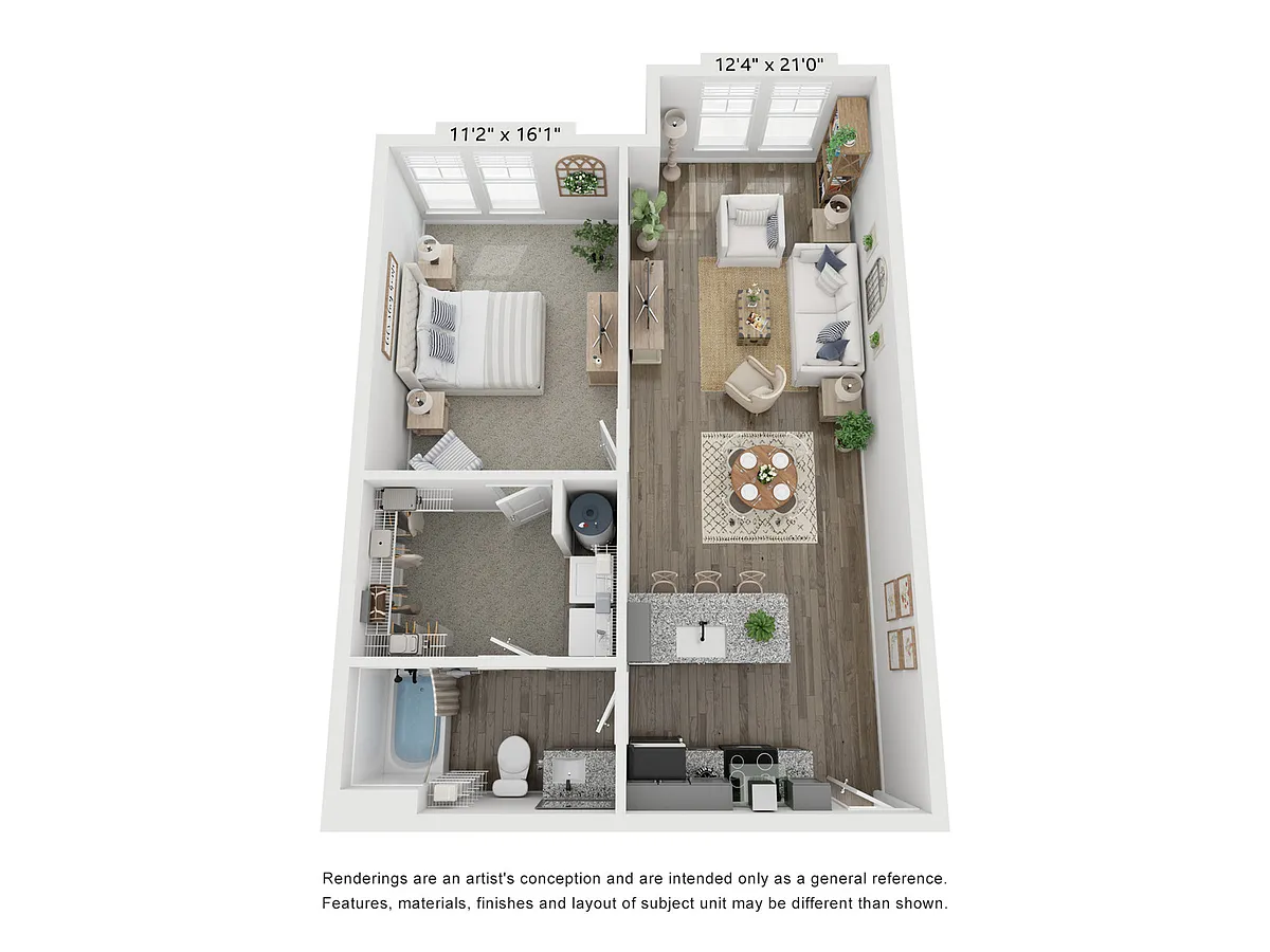 Floor plan The Maple