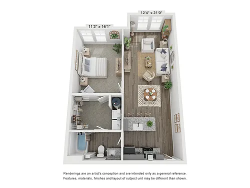 Floor plan The Maple