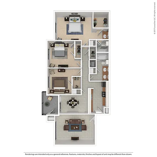 Floor plan The Cambridge