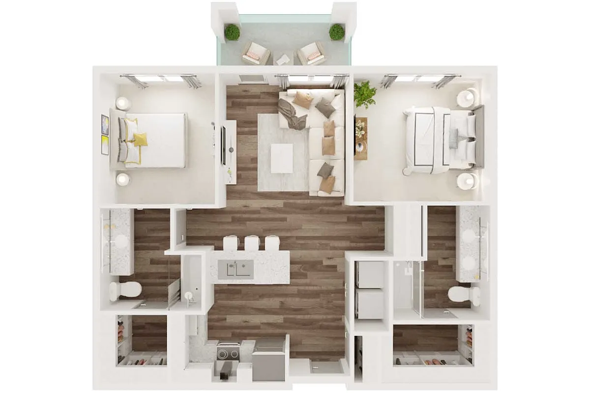Floor plan B1