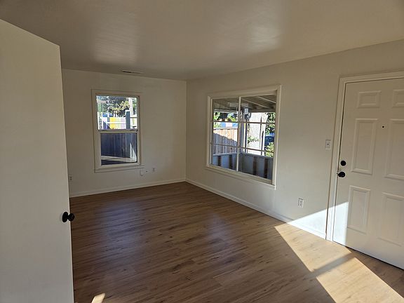 Entryway and living room