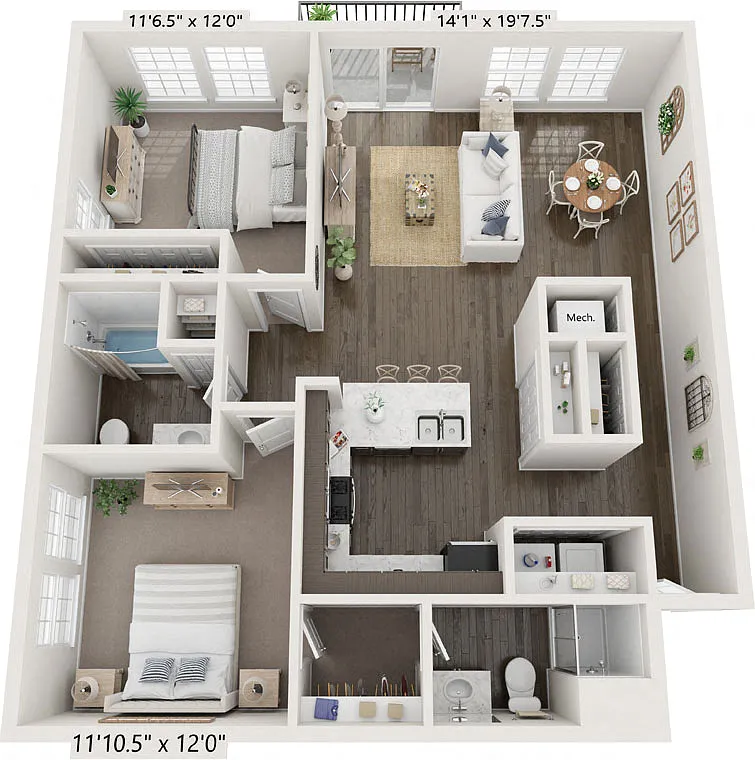 Floor plan Maple