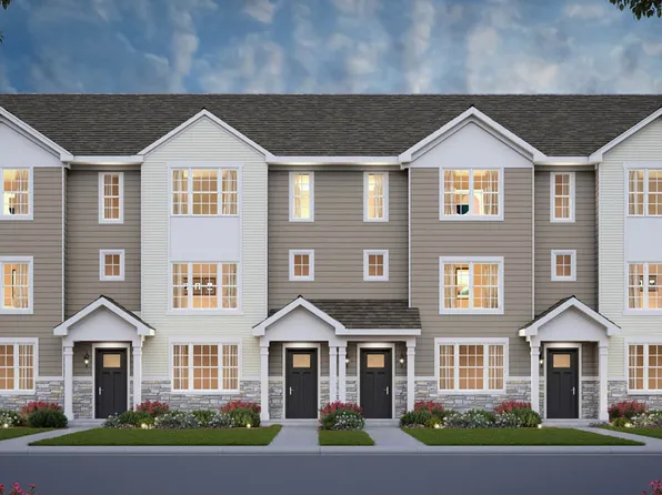 MONROE Plan, Cambridge Lakes North Townhomes