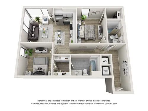 Floor plan The Kanawha