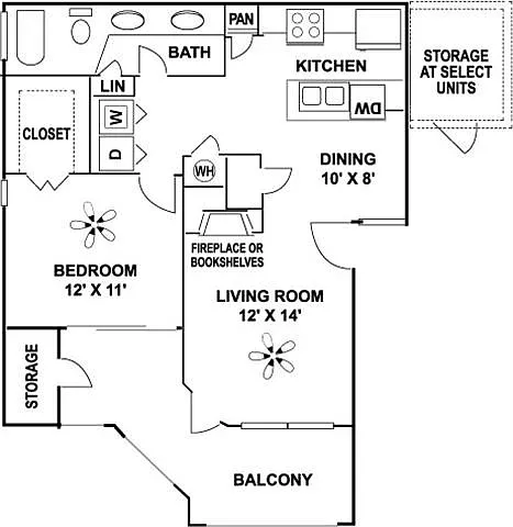 Floor plan A2