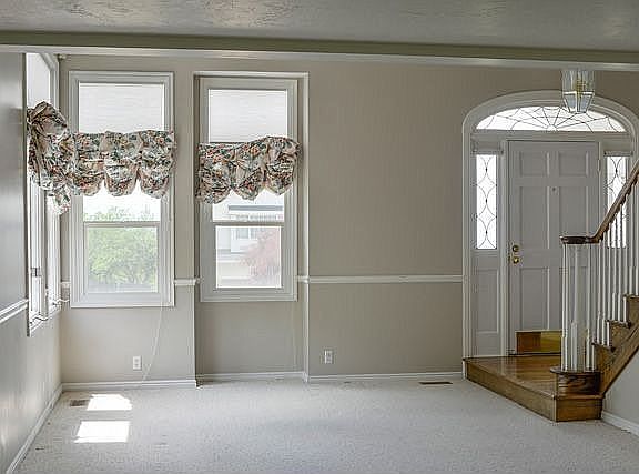 Front room and entry