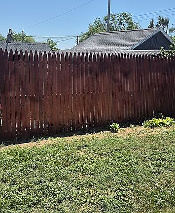 New fence