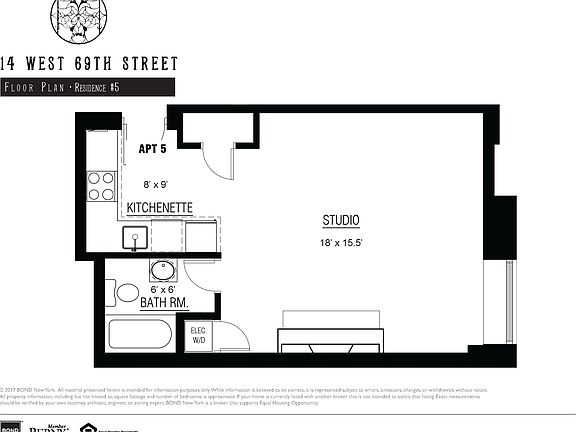 2nd image of 14 W 69th St APT 5