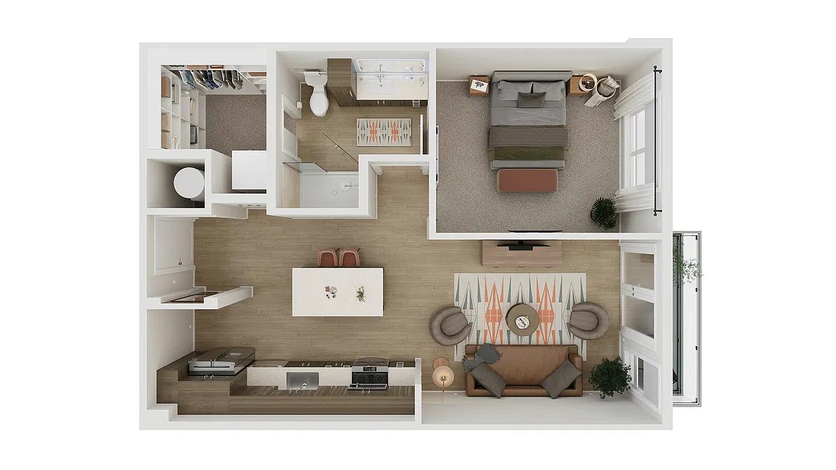 Floor plan Weaver